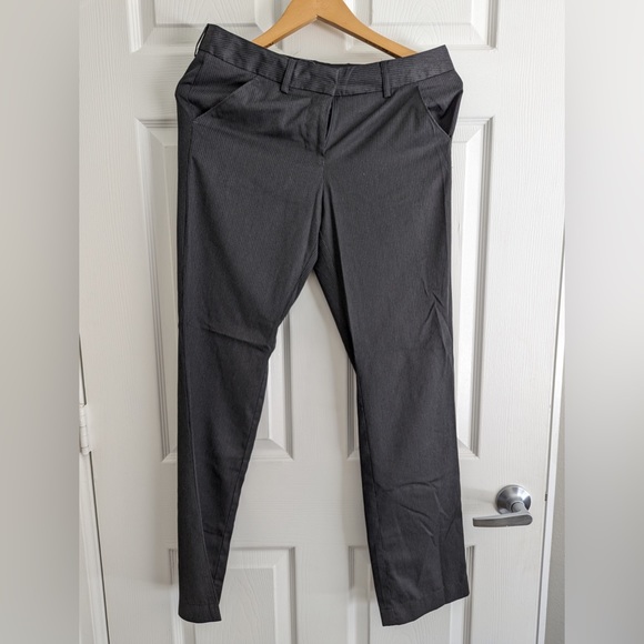 A business suit. Grey with white stripe. - Picture 3 of 3